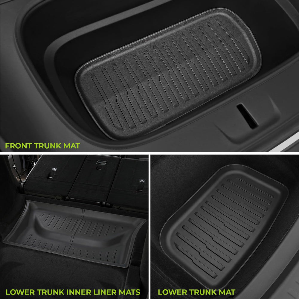 Foronetry mat texture and raised grooves view showing anti-slip and debris trapping