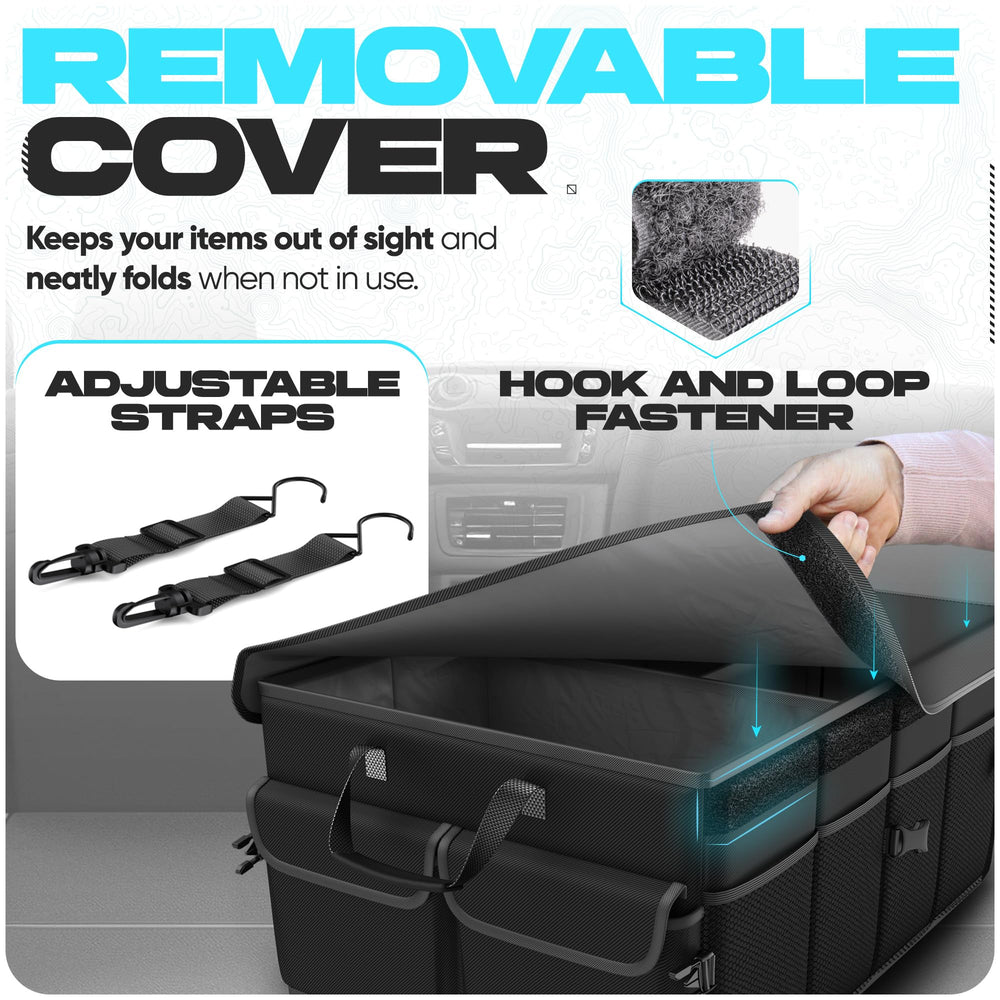 FORTEM collapsed flat profile for compact storage and easy portability