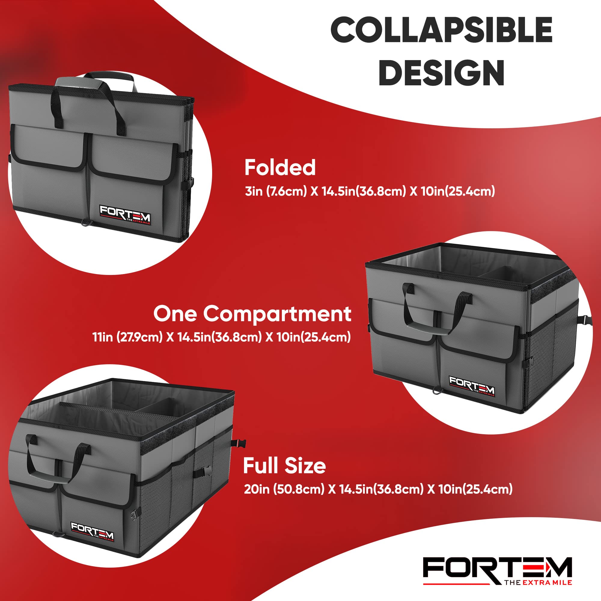 FORTEM linked with another unit to show interlocking buckles and expanded capacity
