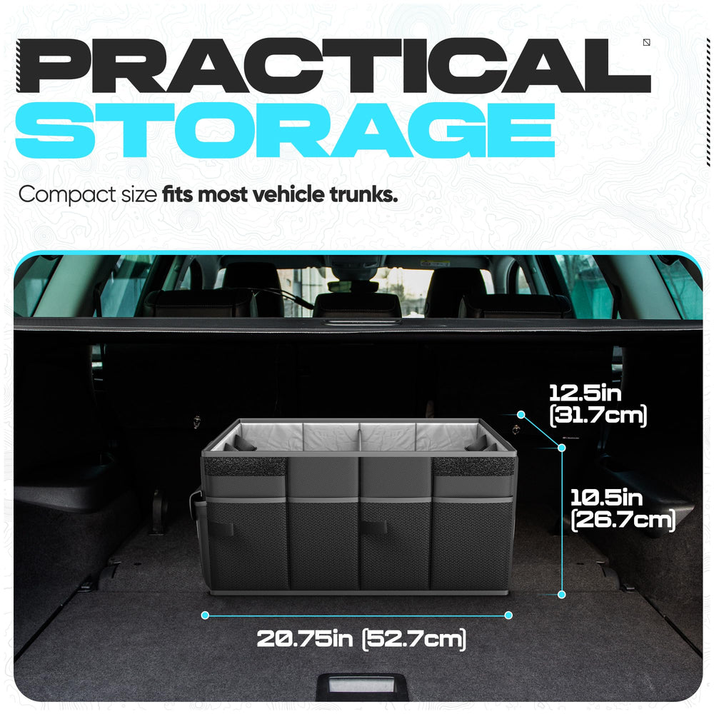 FORTEM detached lid revealing concealed storage for security