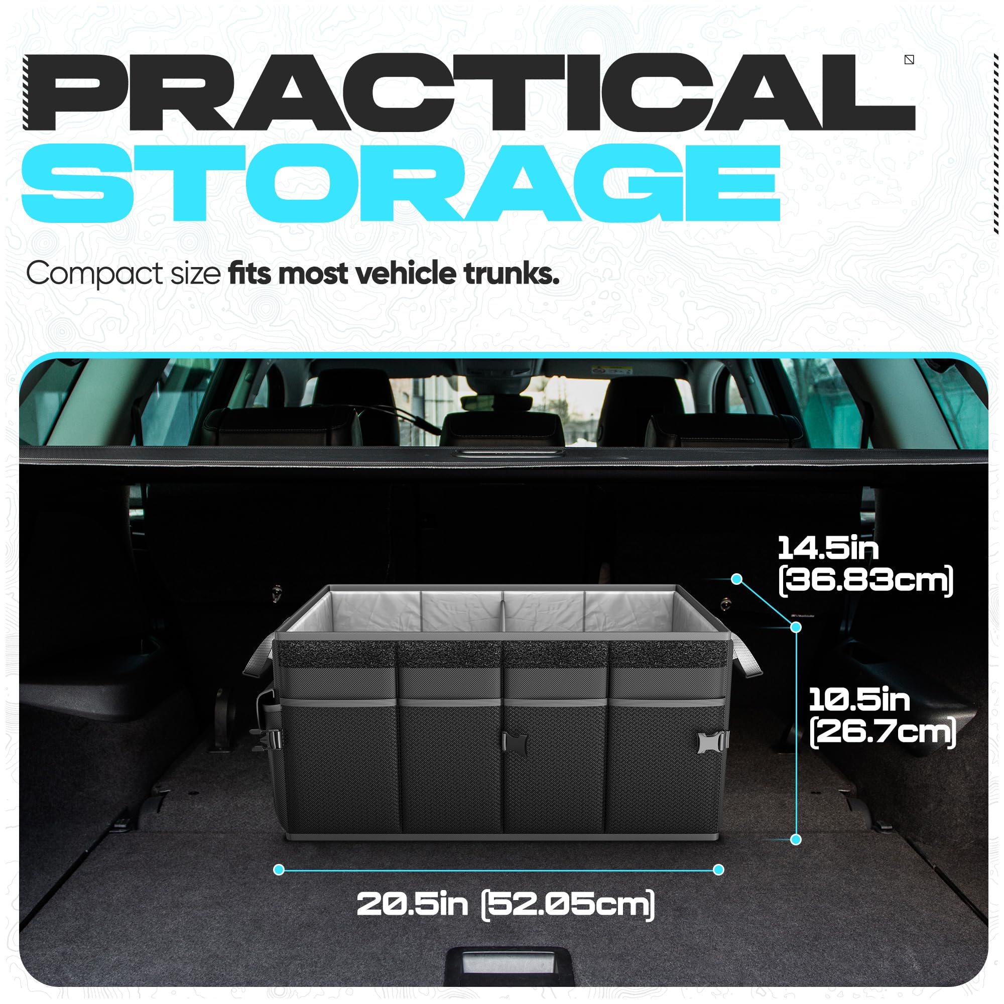 FORTEM non-slip base detail preventing sliding for safer transport