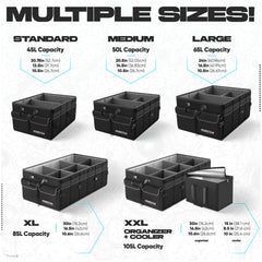 FORTEM 20L cooler bag removed from organizer for portable chilled storage benefit