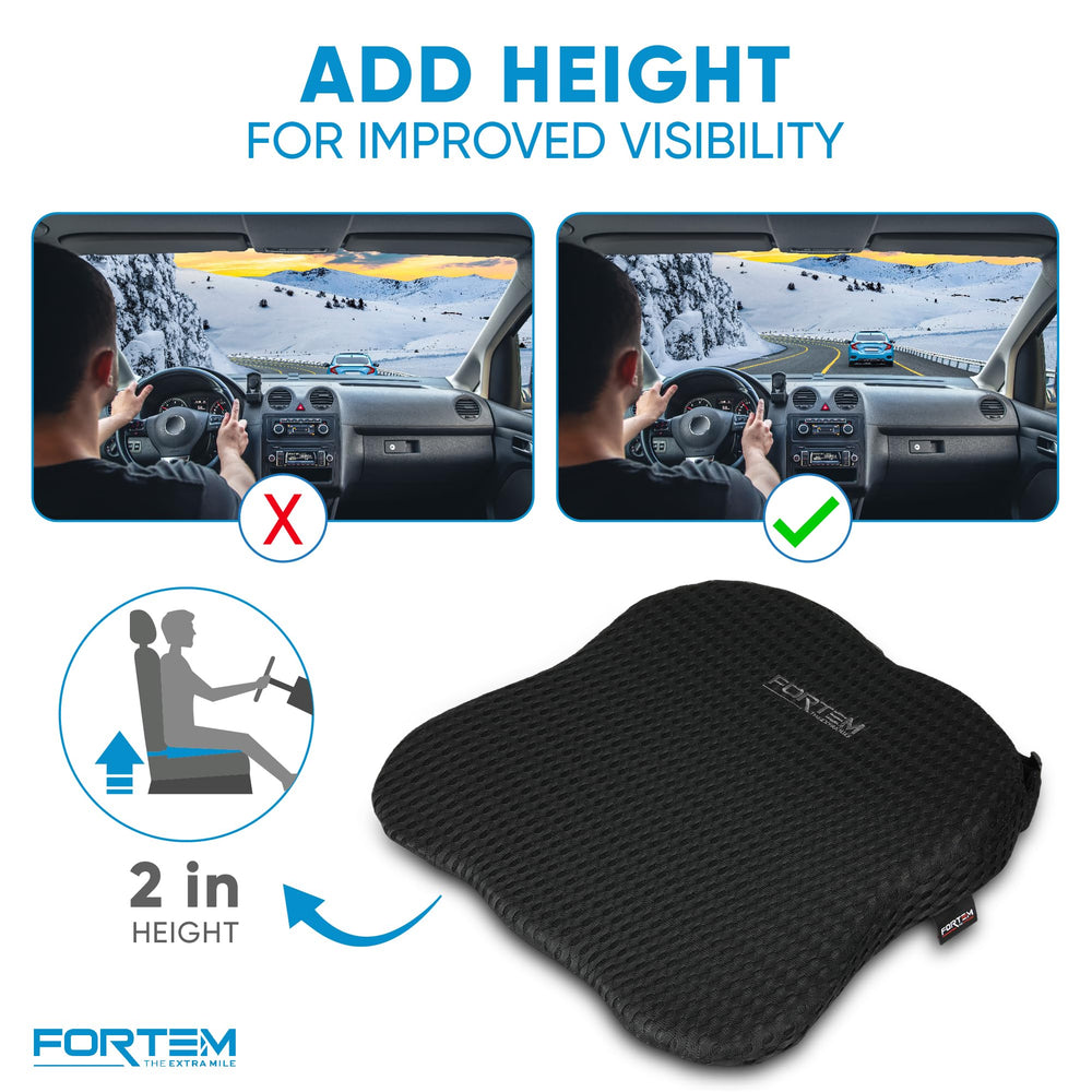 FORTEM breathable mesh cover detail for airflow and cooler seating