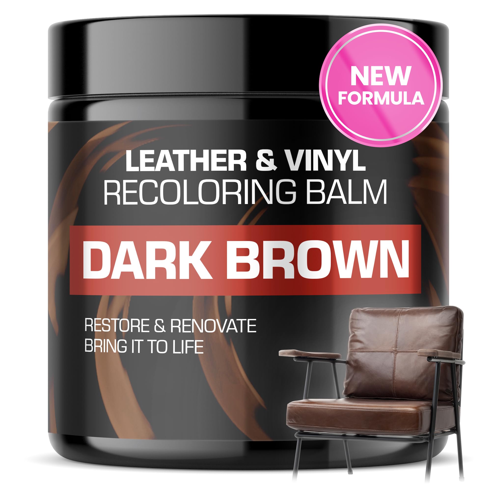 FORTIVO front packaging dark brown balm showing product identity and benefit