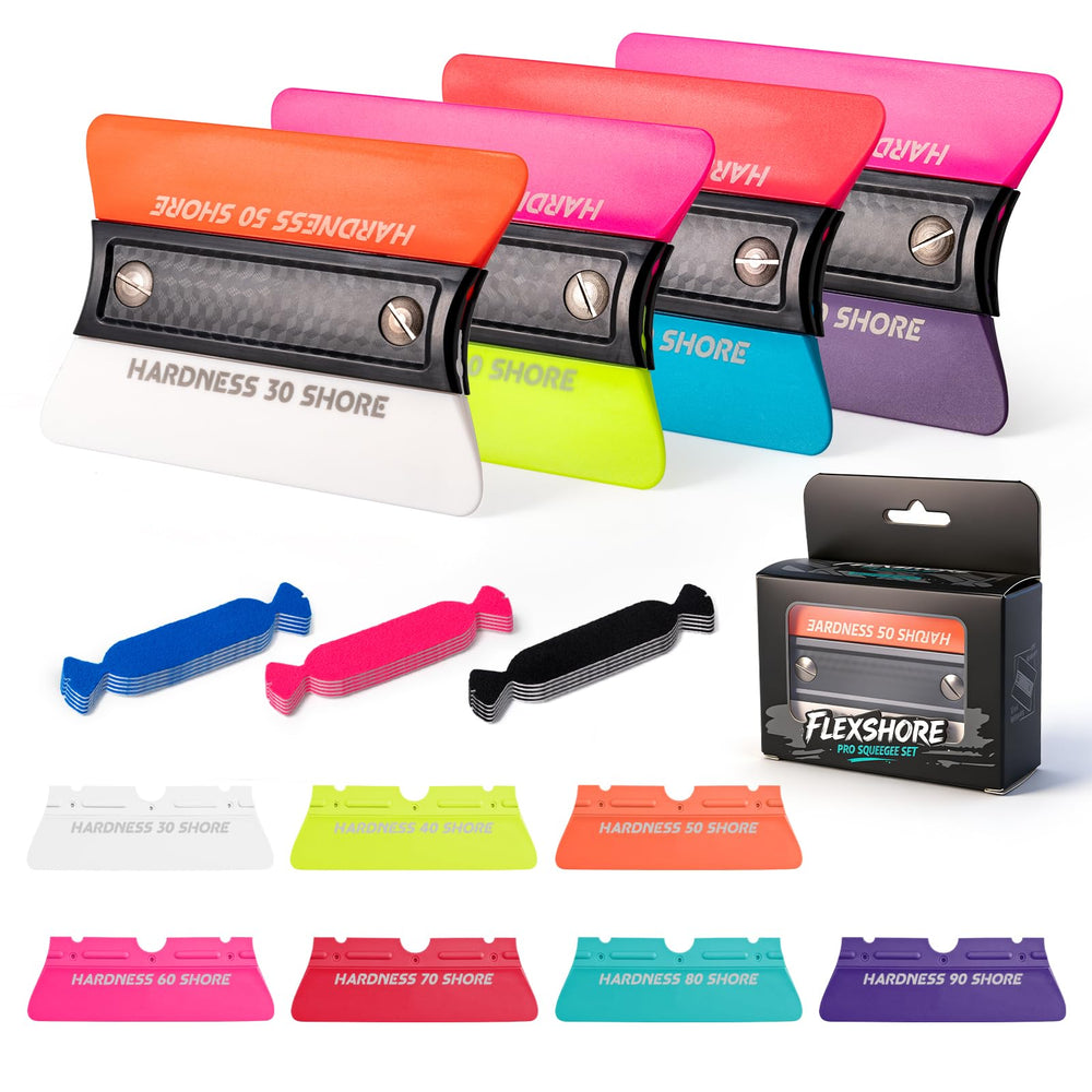 FOSHIO front packaging showing full kit and organized tools for quick setup