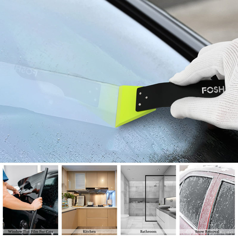 FOSHIO hanging on hook demonstrating tidy storage and blade protection