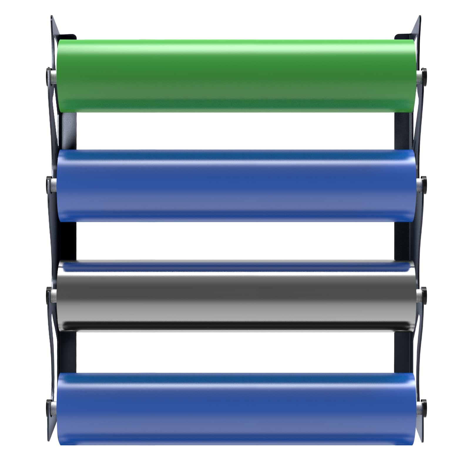 FOSHIO display of pole options showing customizable strength and fit