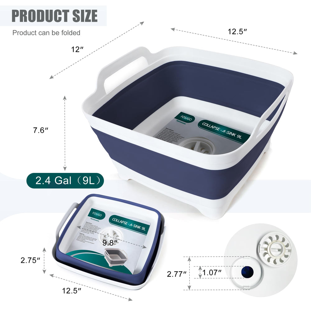 FOSJGO drain plug closeup demonstrating easy emptying benefit