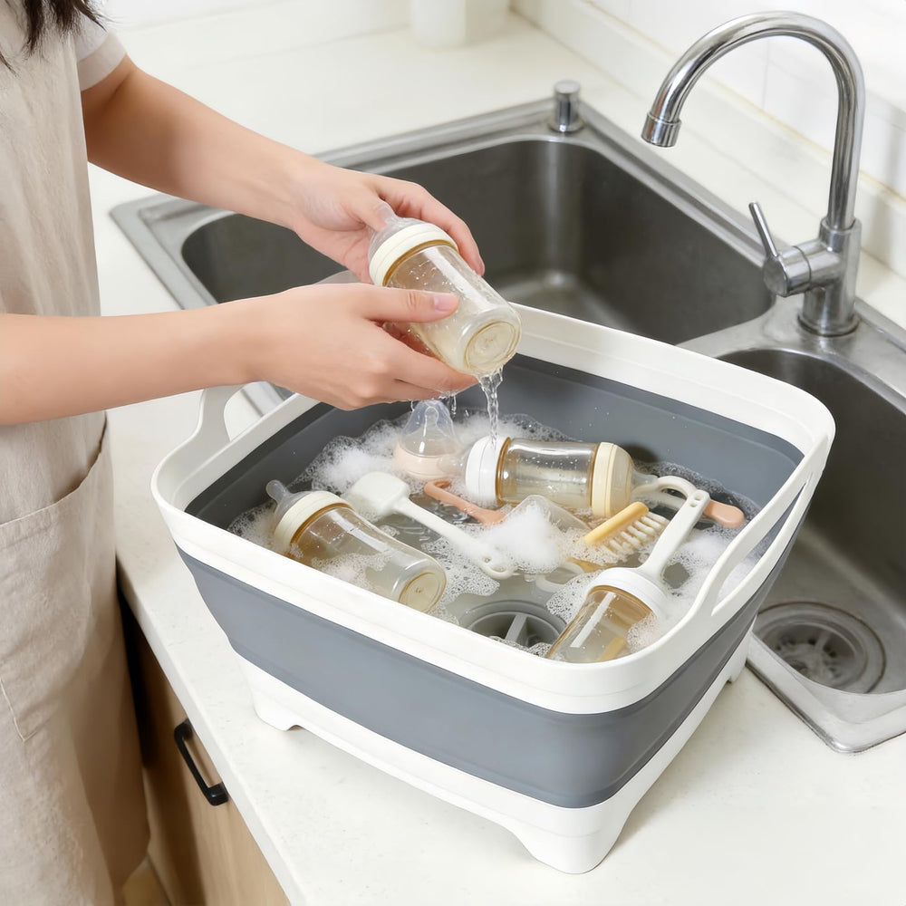 FOSJGO basin in RV washing dishes, convenient portable sink solution