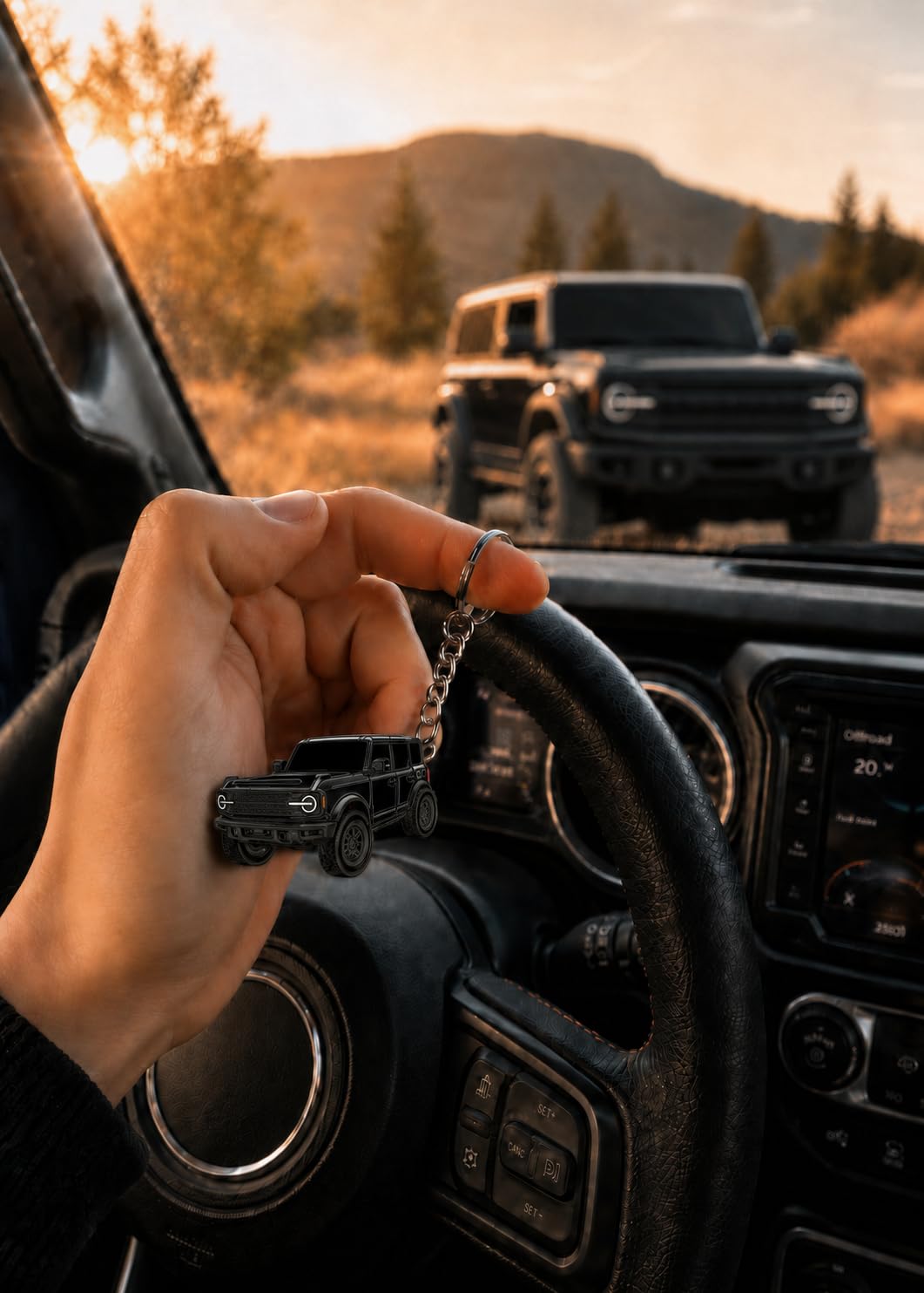 FOUR WHEEL BEAST beside a coin showing compact 2x1.3 inch scale