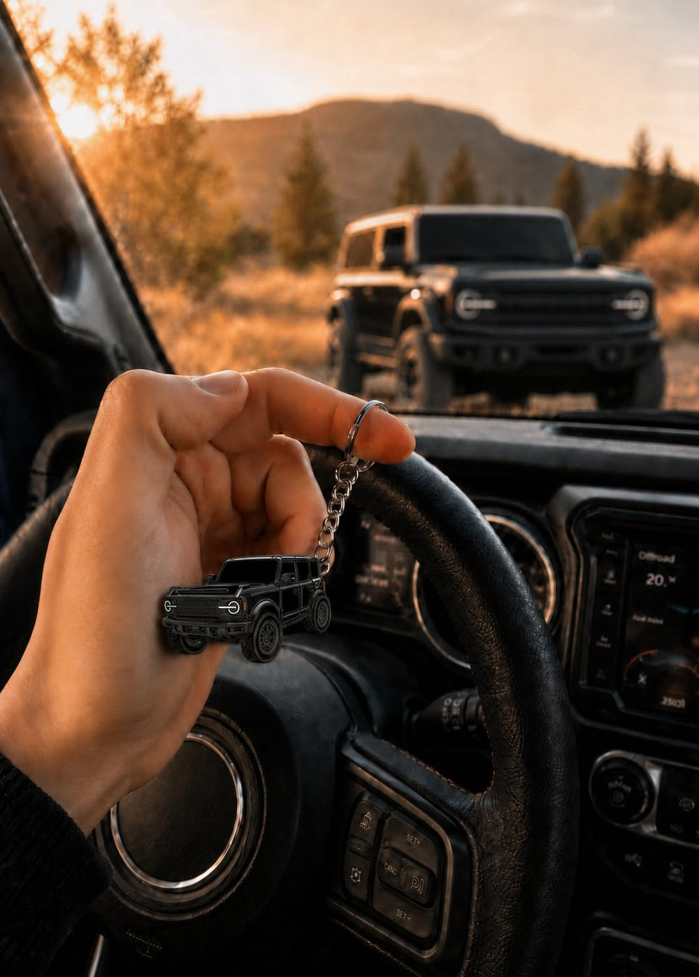 FOUR WHEEL BEAST beside a coin showing compact 2x1.3 inch scale
