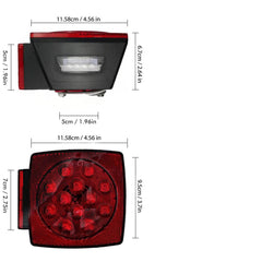 fouwick closeup of LED array highlighting bright dual-brightness signal clarity