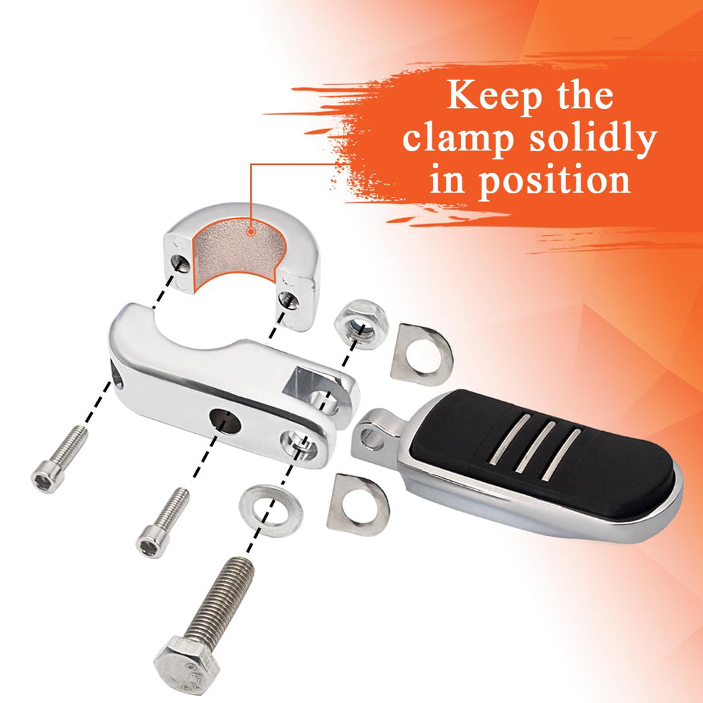 FOVPLUE showing peg angle adjustment for customized foot placement