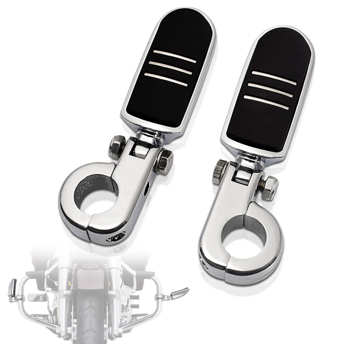 FOVPLUE front packaging showing complete highway peg kit and benefits