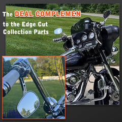 FOVPLUE slotted stem detail highlighting Edge Cut style and coordinated accessory fit