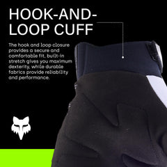 Fox Racing Dirtpaw in-action on bike showing grip and control benefit