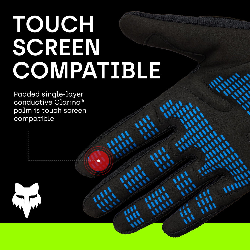 Fox Racing Dirtpaw knuckle detail showing TPR guard for impact protection