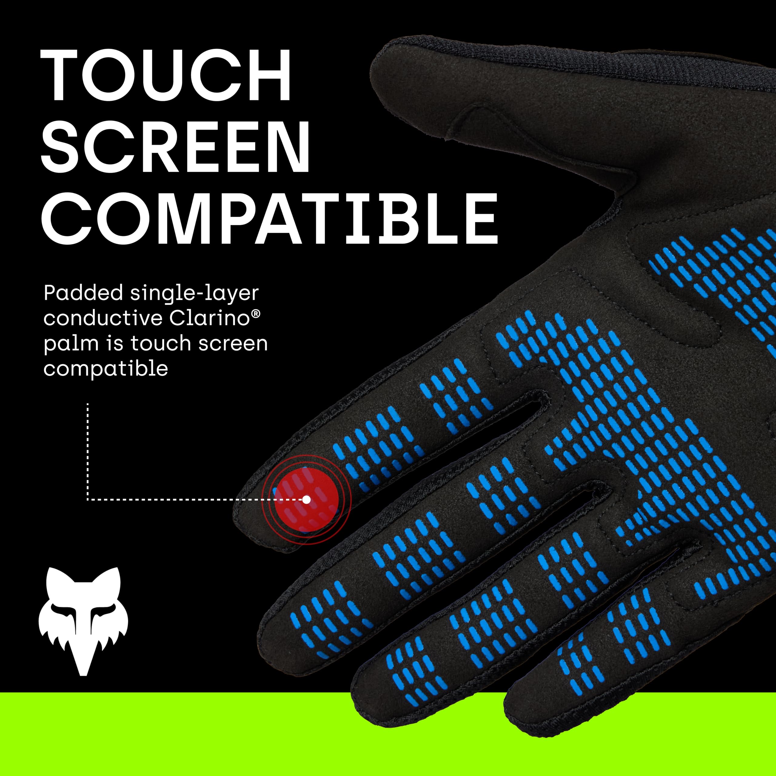 Fox Racing Dirtpaw TPR knuckle detail demonstrating impact and debris protection