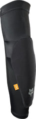 Fox Racing Enduro elbow sleeve front view showing slim profile and fit benefit