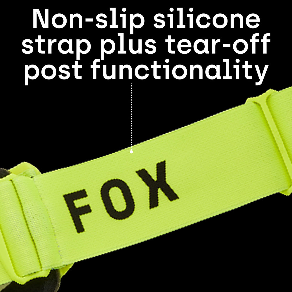 Fox Racing packaging and tear-off post showing race-ready convenience