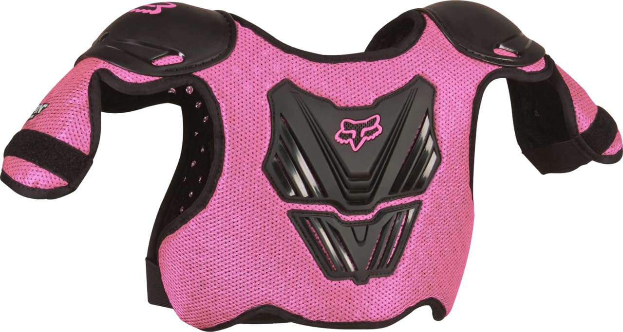 Fox Racing Peewee Titan side profile highlighting extended coverage and fit