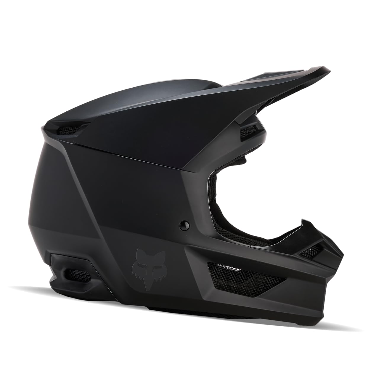 Fox Racing V Core magnetic visor detail for quick detachment benefit