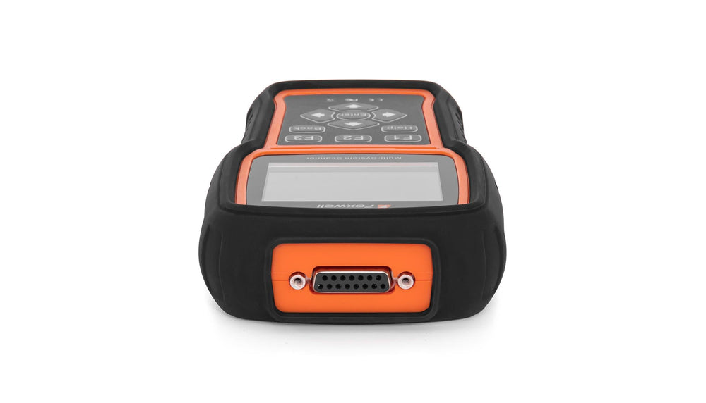 FOXWELL NT530 packaging with cables and manual illustrating complete kit convenience benefit