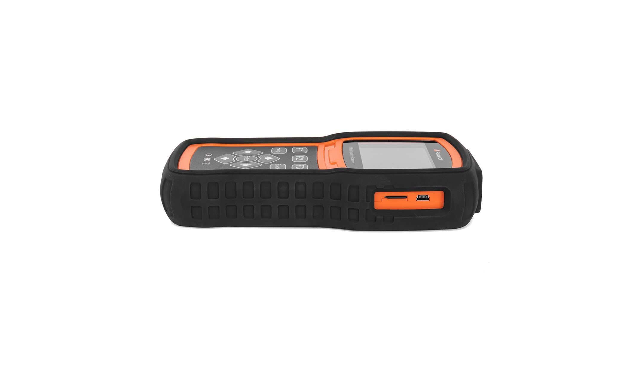 FOXWELL NT530 in a hand for scale showing compact portability and ergonomic benefit