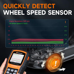 FOXWELL NT630 Plus running ABS active test, helps identify pump and valve faults