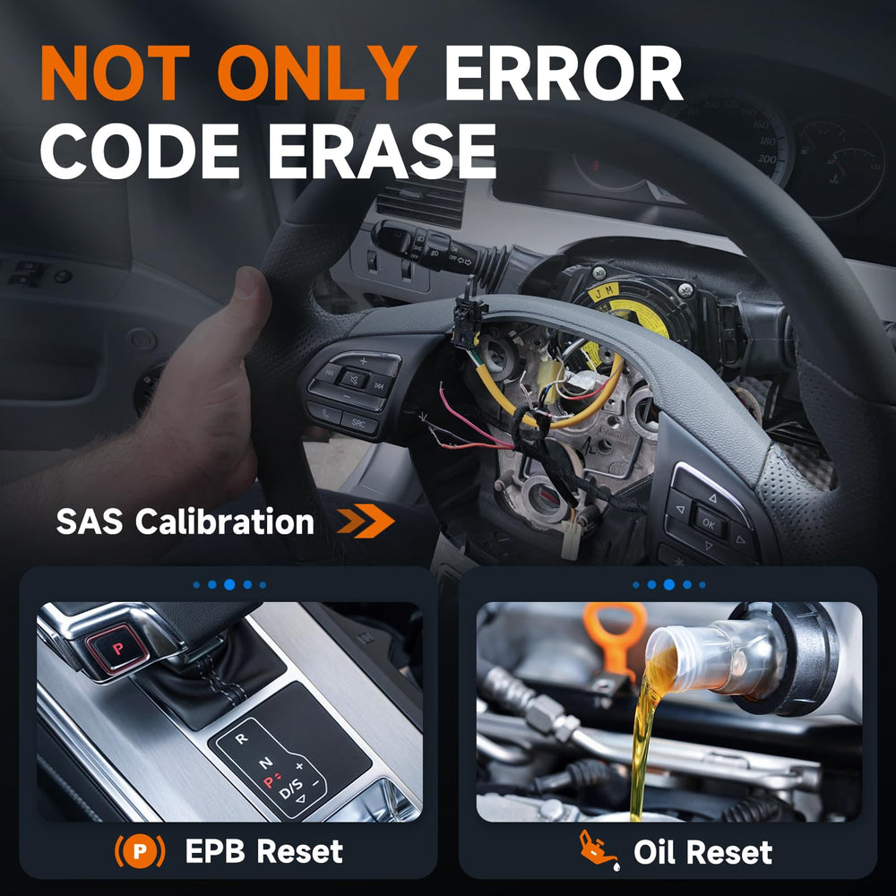 FOXWELL NT630 Plus connected for ABS auto bleed procedure, assists brake service