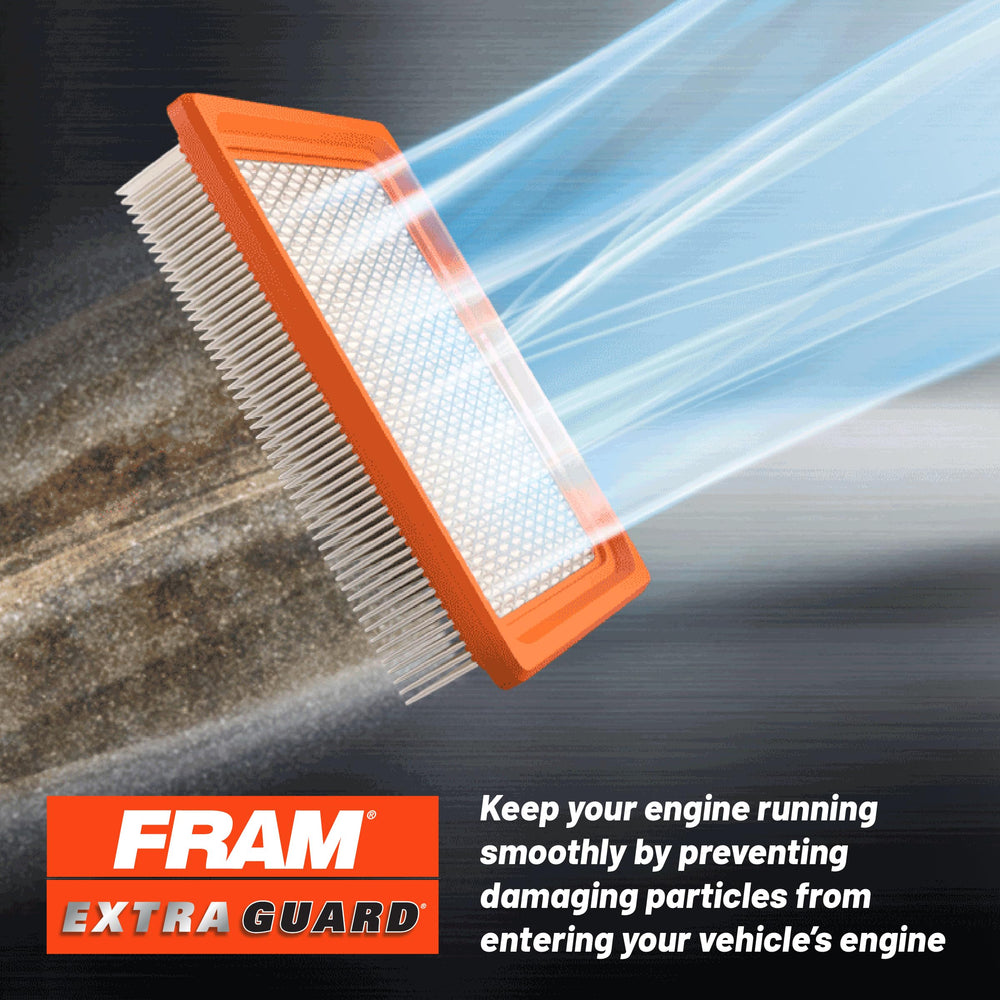 FRAM CA10163 installed in engine bay demonstrating easy fit and quick maintenance