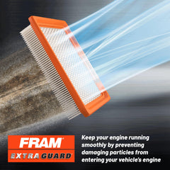 FRAM CA10163 installed in engine bay demonstrating easy fit and quick maintenance