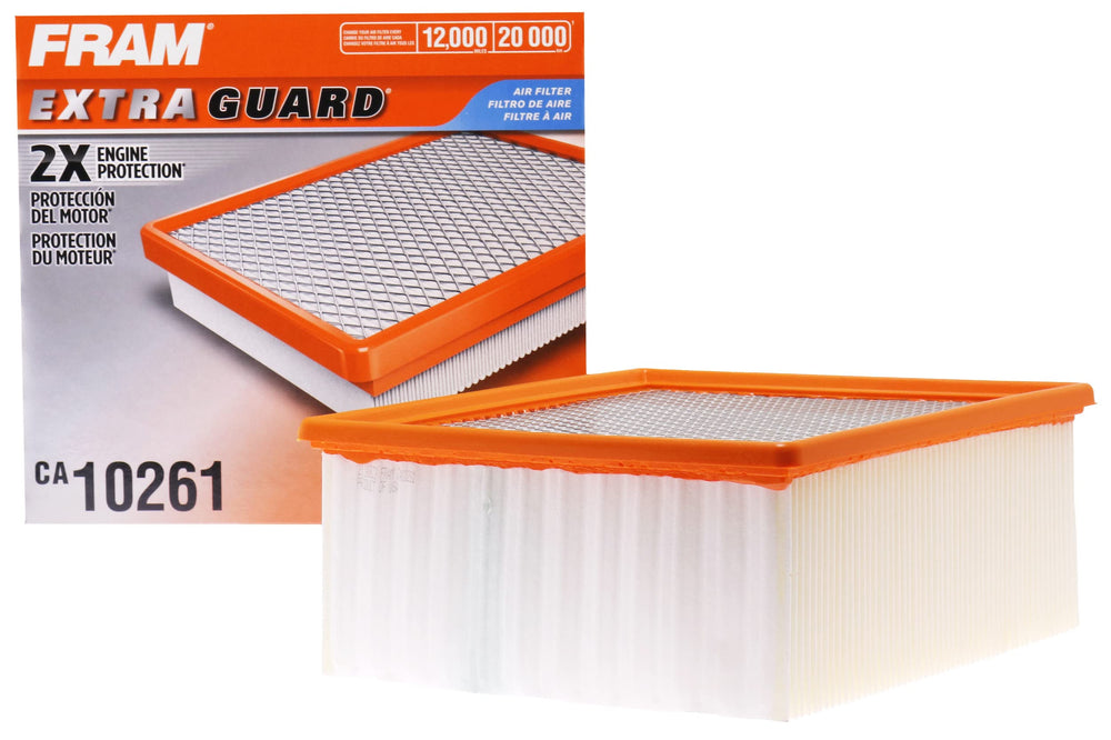 FRAM CA10261 installed in engine bay demonstrating easy fit and protection
