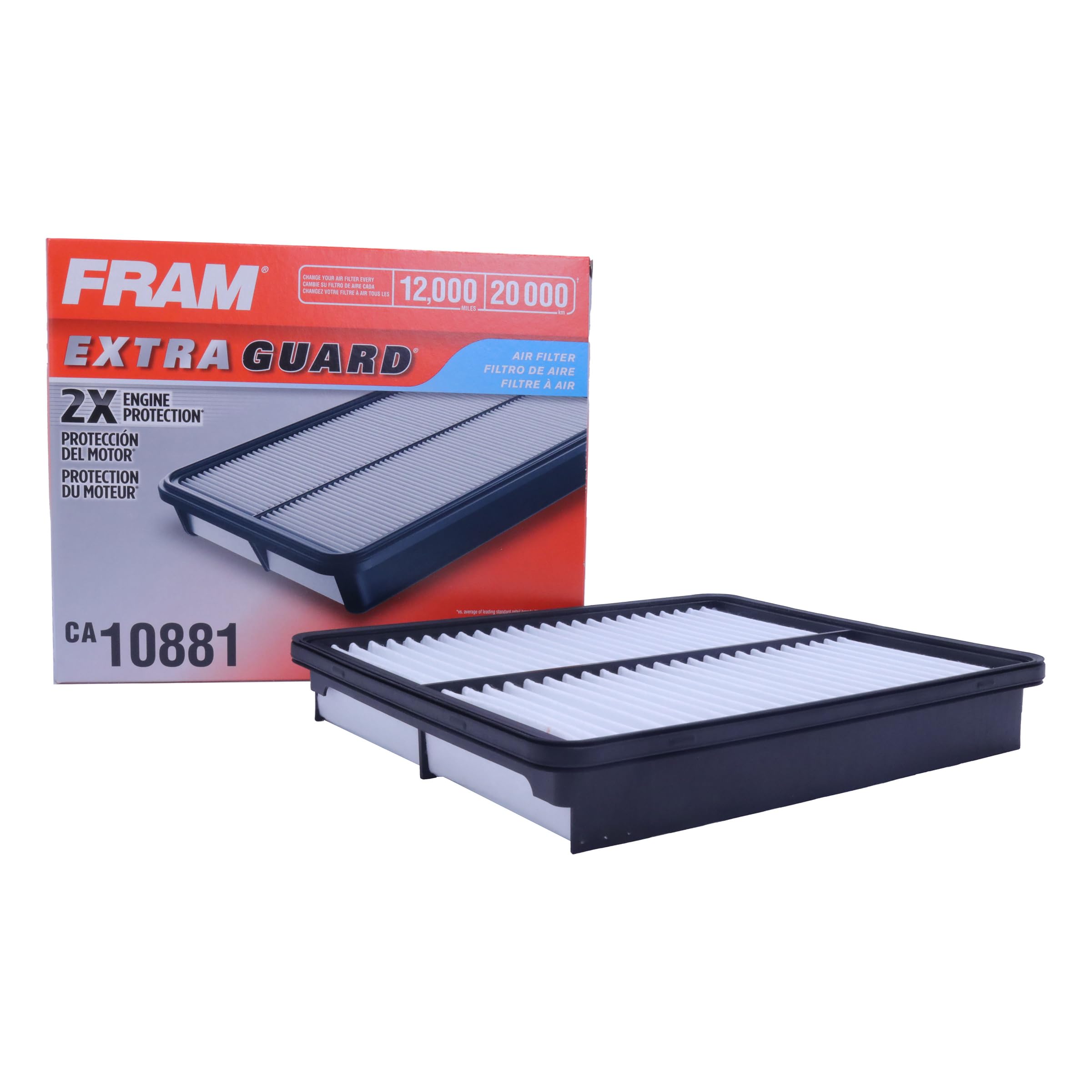 FRAM CA10881 front view showing product fit and easy installation benefit