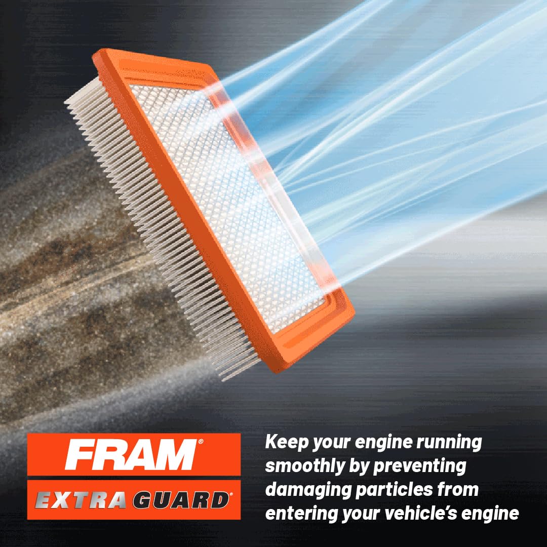 FRAM CA10881 packaging label showing model and compatibility benefit