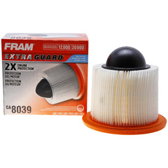 FRAM CA8039 side profile highlighting frame seal for reliable airbox fit