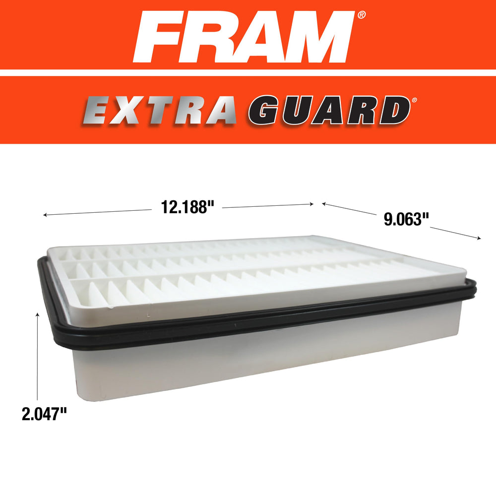 FRAM CA8918 installed in an engine bay demonstrating precision fit and easy maintenance