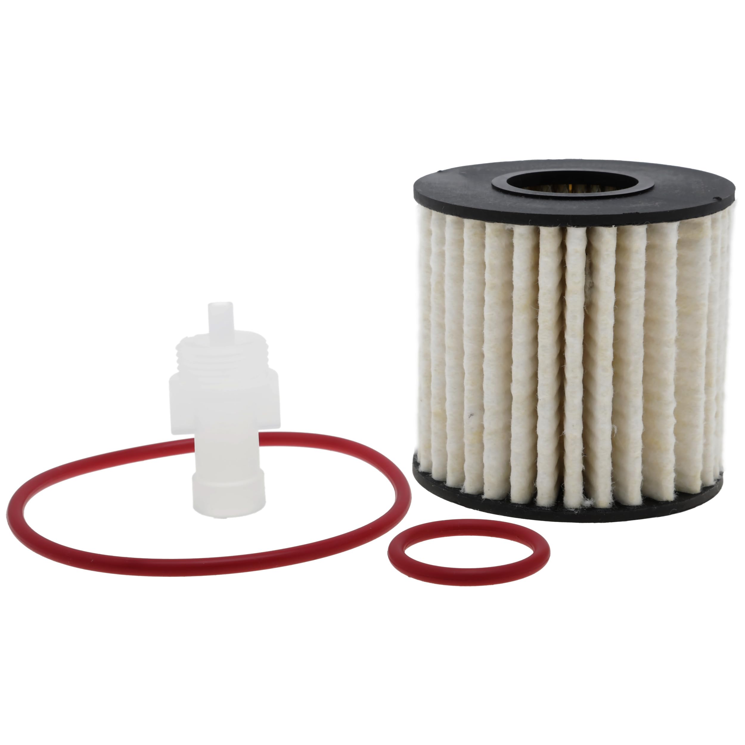 FRAM XG9972P pleated media close-up highlighting filtration efficiency