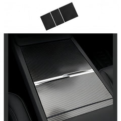 frani front view of center console wrap showing precise fit and protection