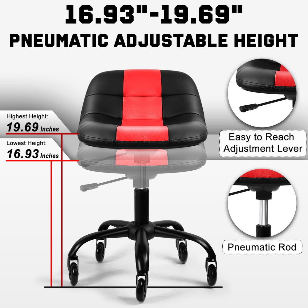 FreekyFit close-up of padded seat cushion showing larger surface and comfort