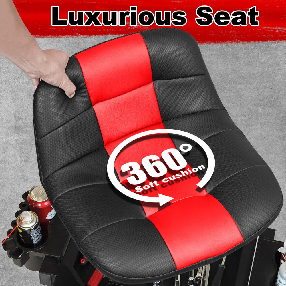 FREEKYROCK under-seat tool tray and two side holders keeping parts organized