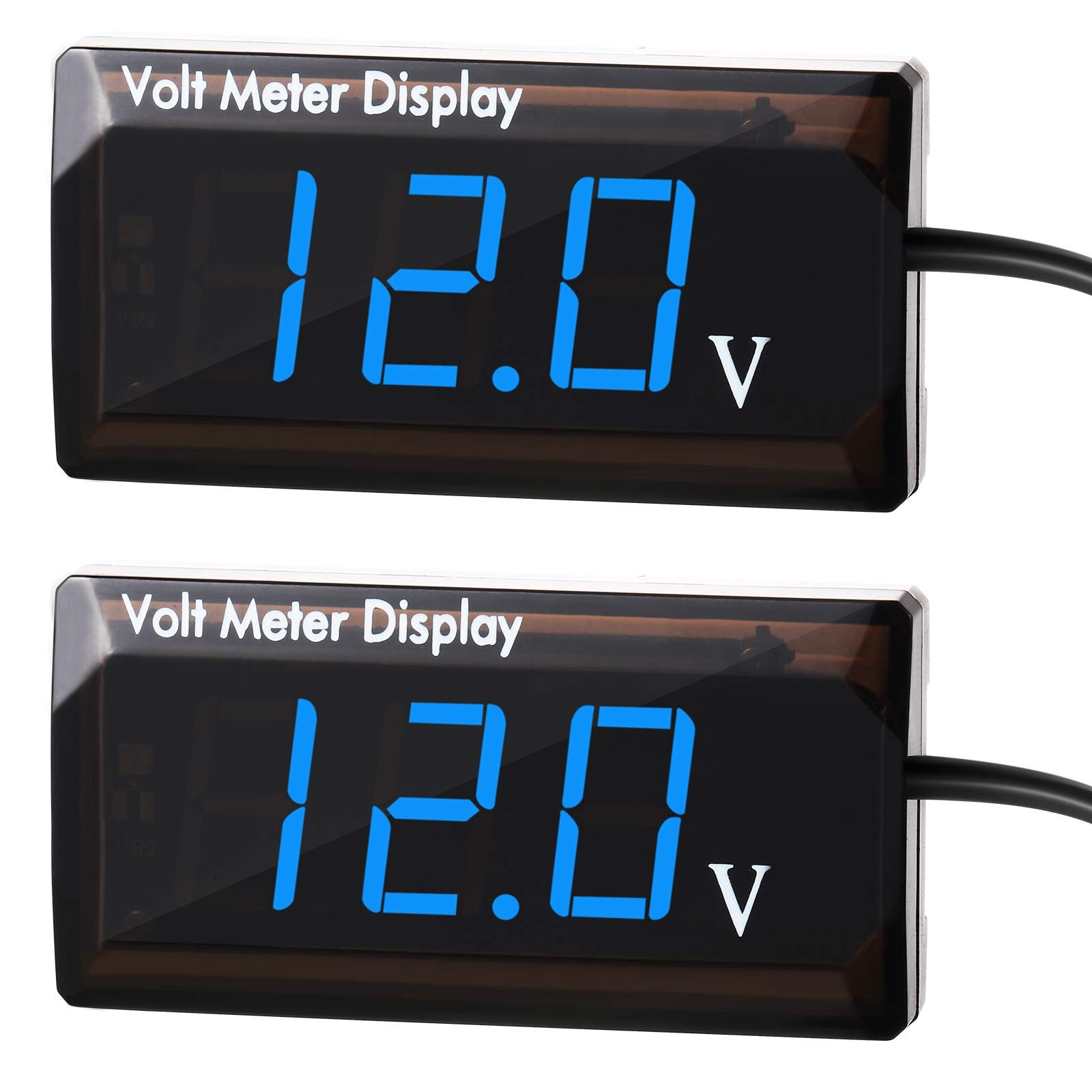 Frienda front panel blue LED voltmeter showing clear readout and quick status