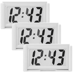 Frienda front view with three white clocks showing clear time for easy reading