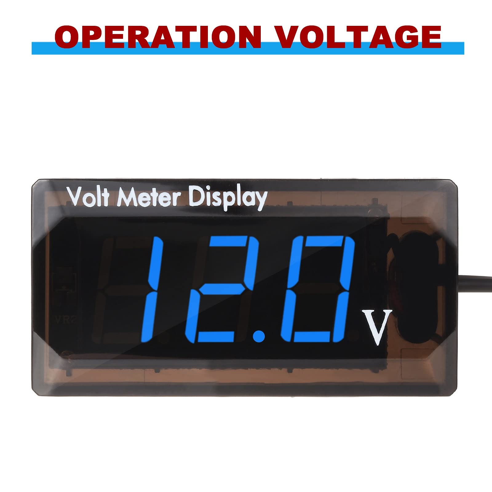 Frienda inline installation on boat panel for reliable marine voltage monitoring