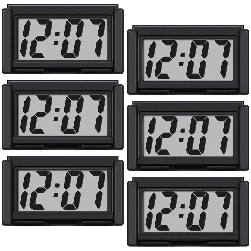 Frienda mini clock front view showing compact shape and clear display benefits
