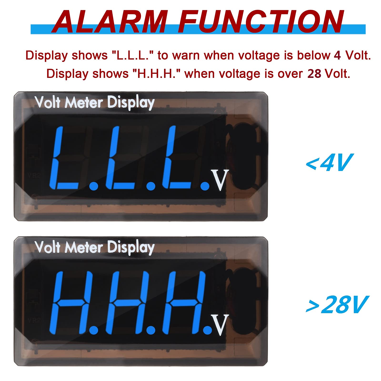 Frienda mounted on vehicle dashboard to monitor battery voltage while driving