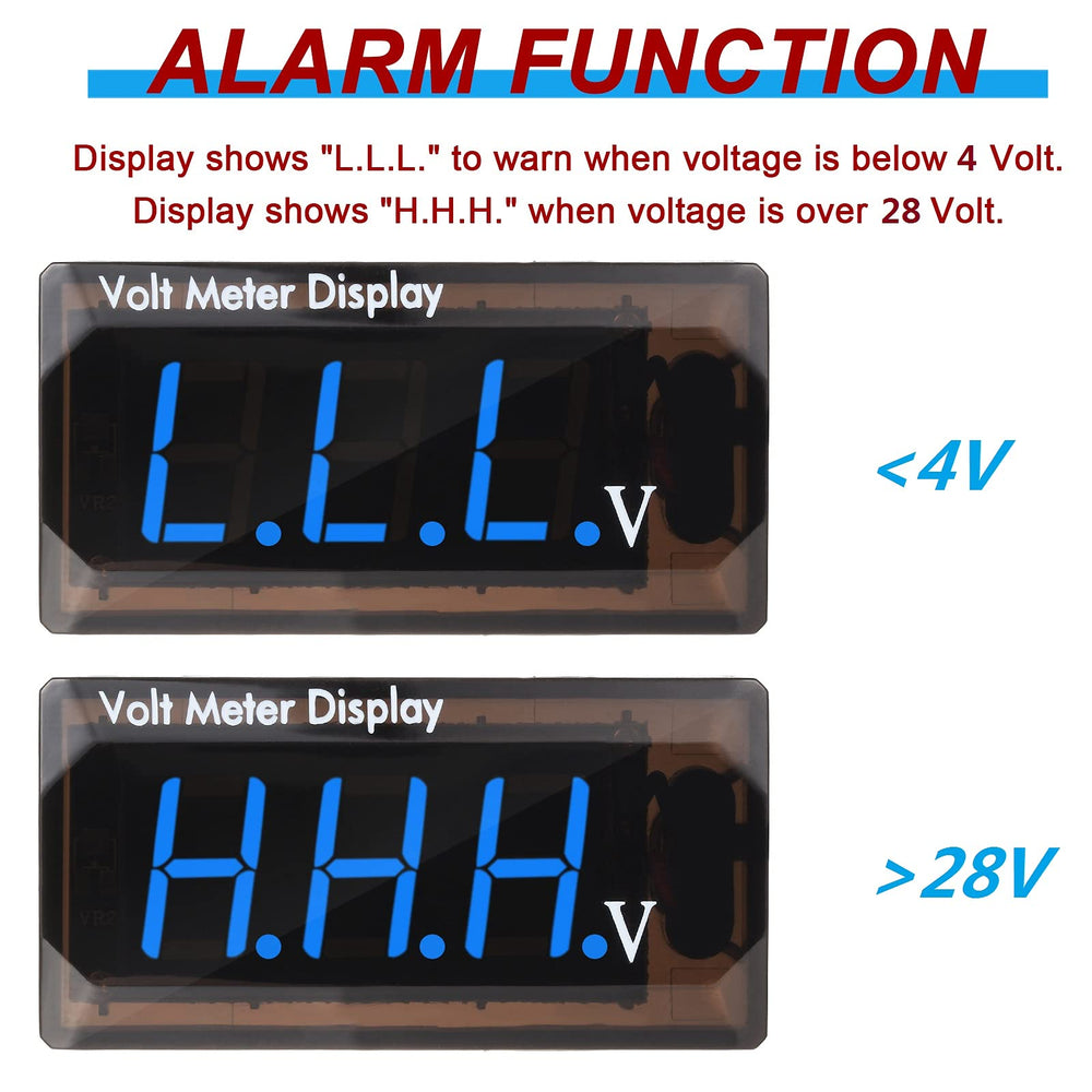 Frienda mounted on vehicle dashboard to monitor battery voltage while driving