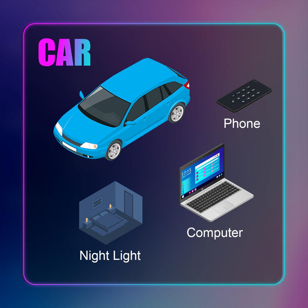 Frienda lighting laptop keyboard at night for better visibility and atmosphere