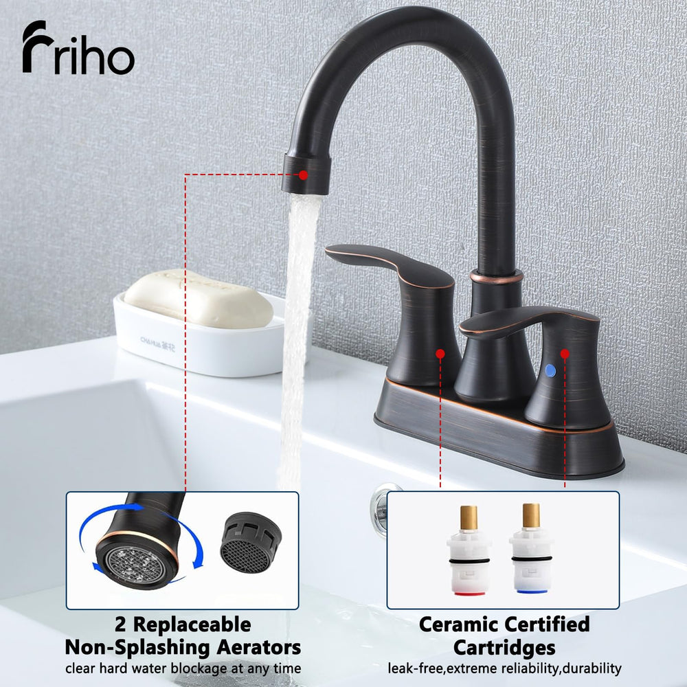 Friho spout reach shown with hand for scale to demonstrate comfortable clearance