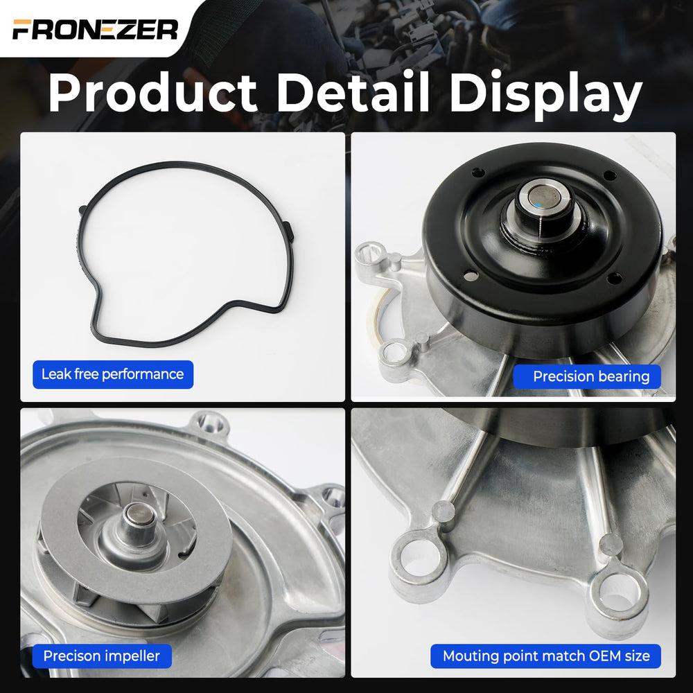 FRONEZER mounting flange detail showing precise machining for leak prevention